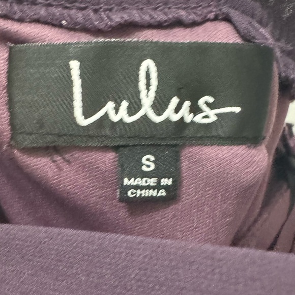 Lulus Forevermore Dusty Purple Skater Dress Size Small - Picture 4 of 5